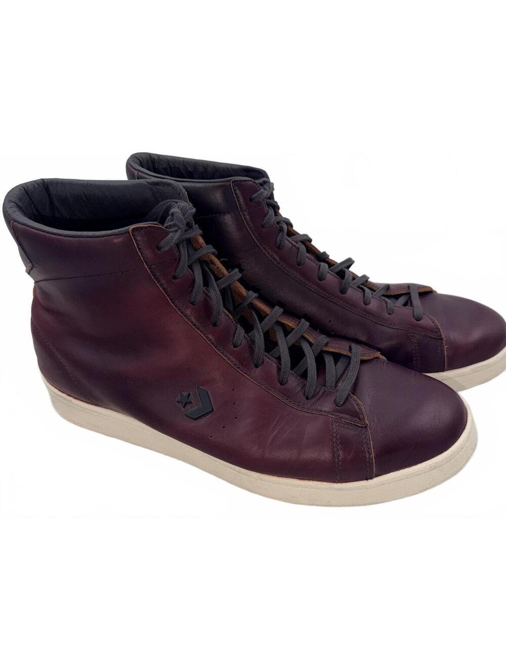 Converse x Horween Pro Leather Ganache 168750C Men US12 Shoe​